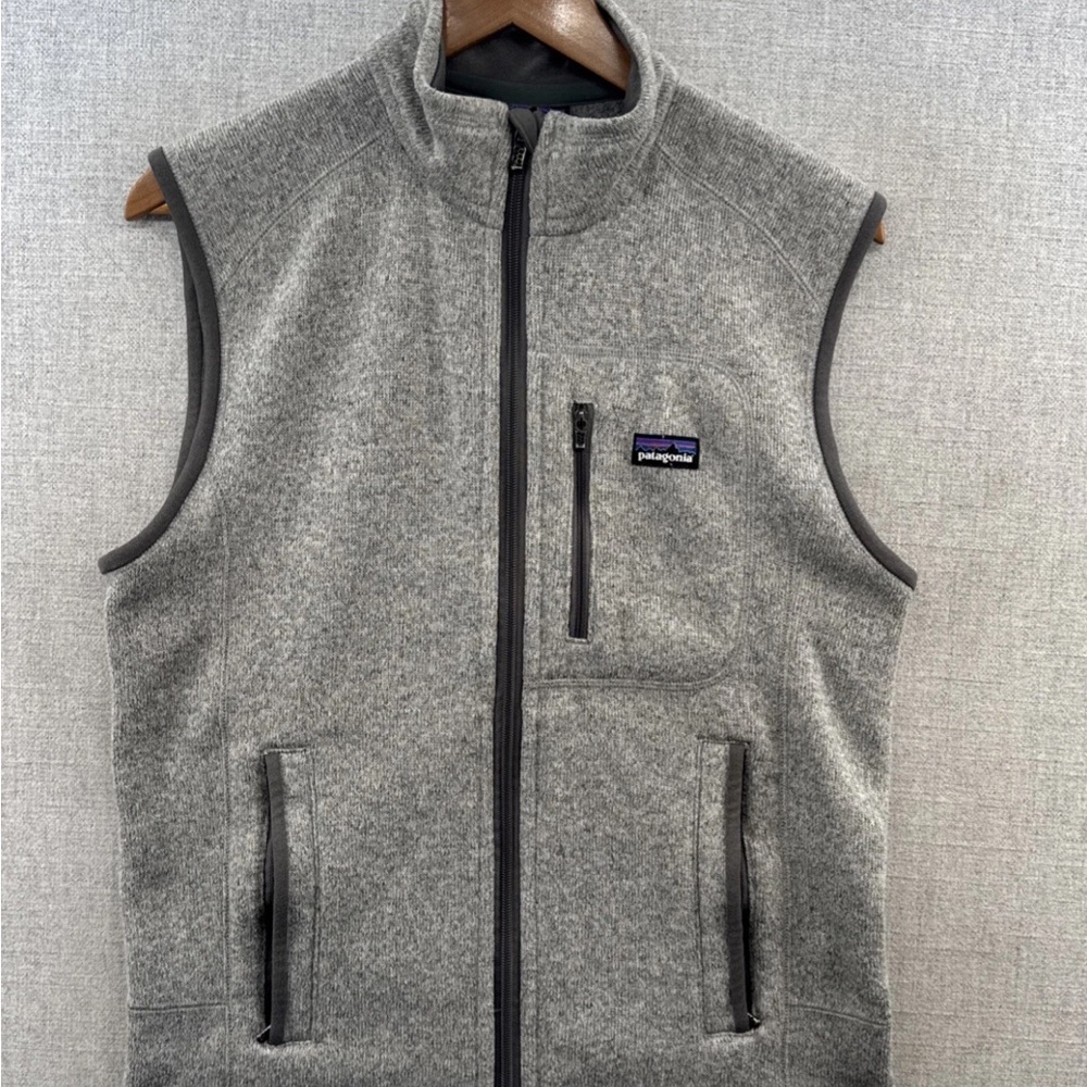Patagonia Men's Better Sweater Stonewash Gray Vest Size Small